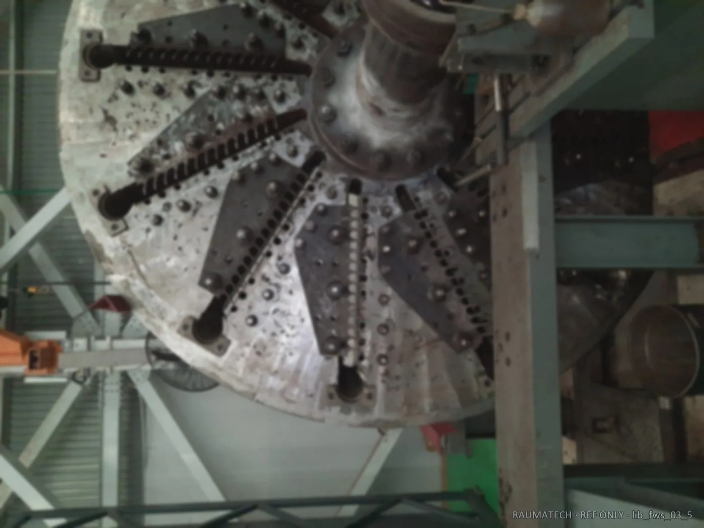 Disc-face parts re-fitted