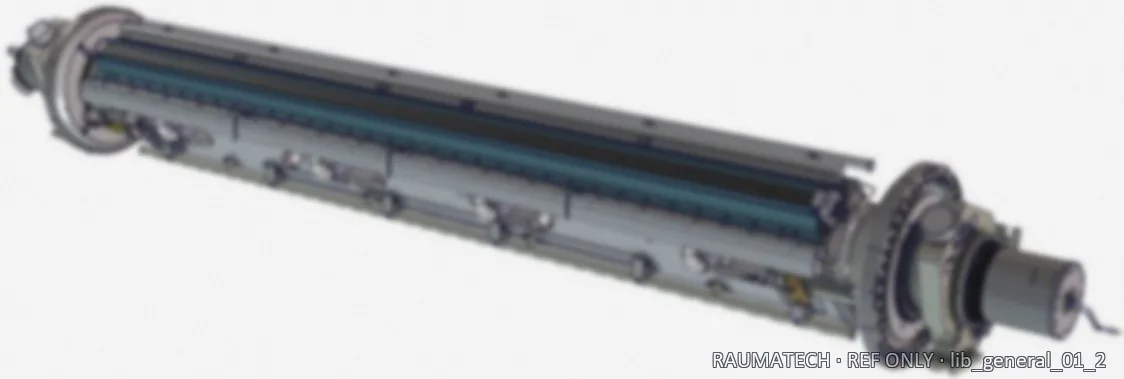 Long-body shoe press roll
