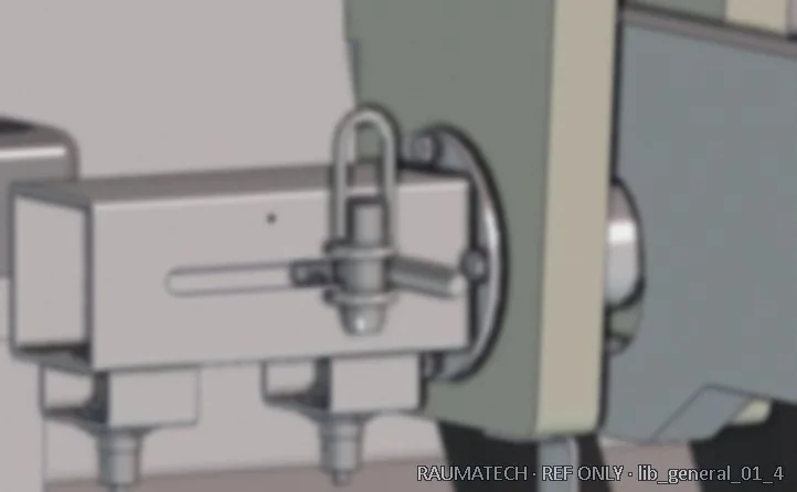 Shoe / beam assembly structure