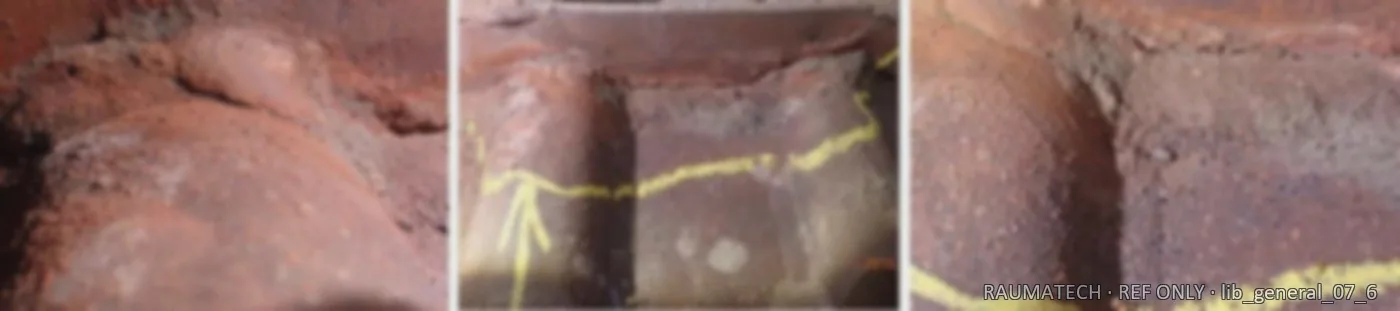 Support beams — corrosion and thinning