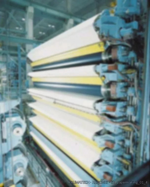Roll assembly in the frame