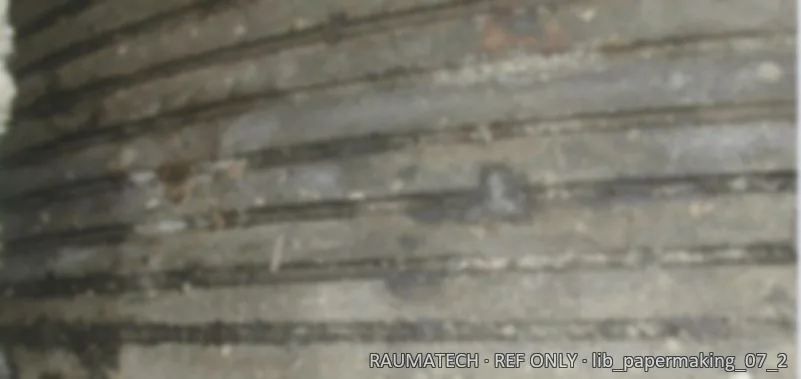 Fouled heat-exchanger fins