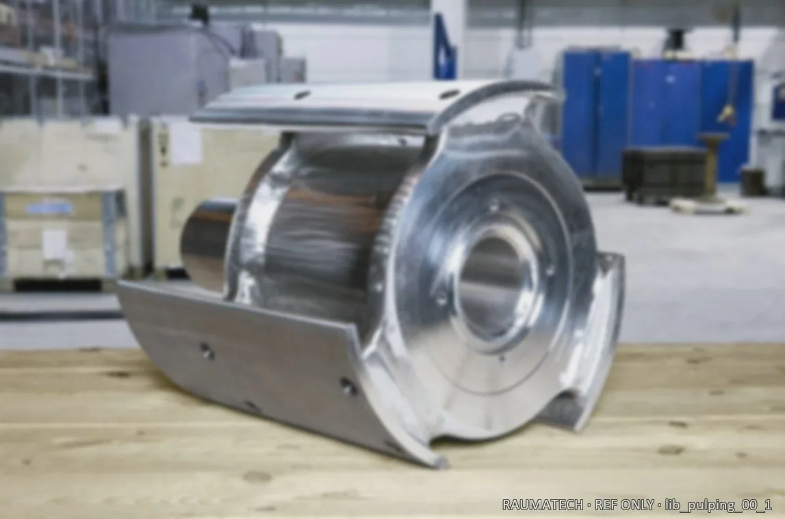 Pressure-screen foil rotor