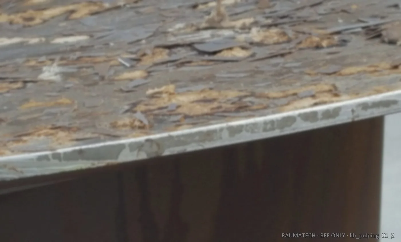 Wear rings awaiting repair