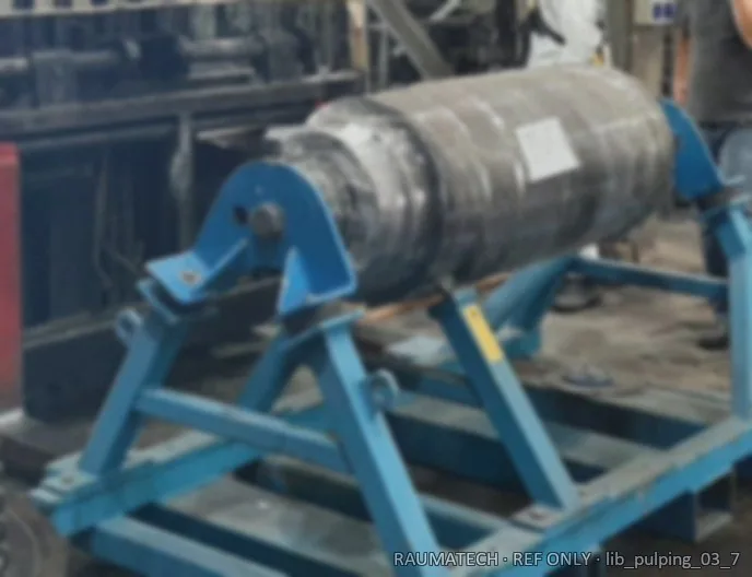 Rotor shaft and support
